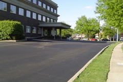 Unstriped Paved Parking Lot