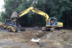 Drainage and septic system repair