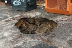 Sinkhole Before