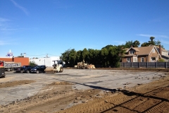 Grind up Mix in Place Reuse Pavement as Base for New Parking Lot