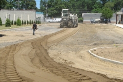 Grinding up Complete Parking Lot
